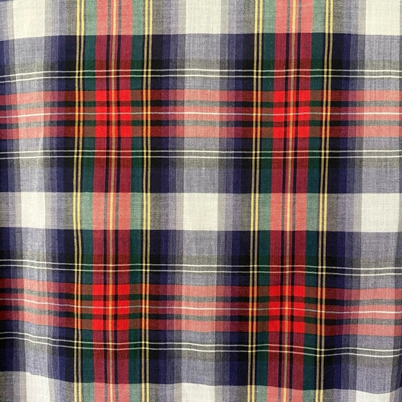 ❌SOLD❌Vtg 70s C’est Chic Plaid Prairie Prep Blouse - Picture 7 of 7